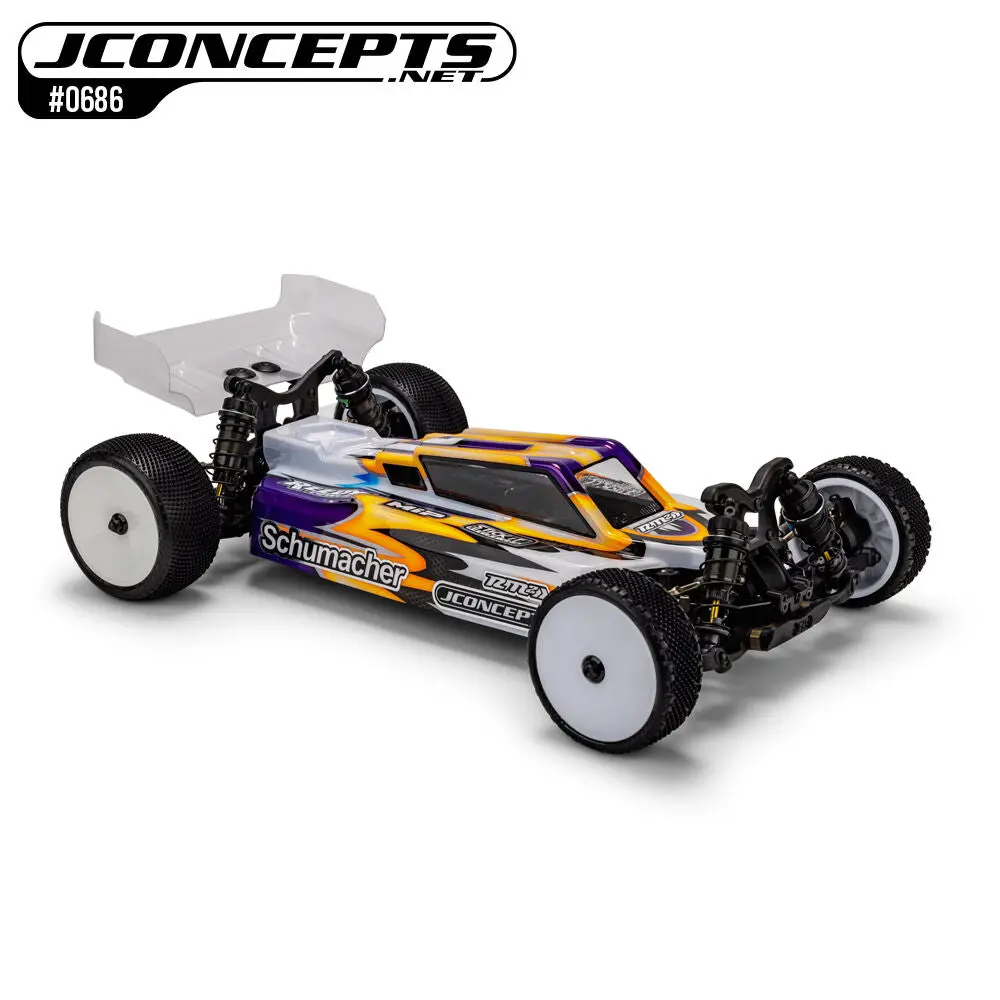 F2 - Schumacher Cat Pb Body W/ Carpet | Turf | Dirt Wing - Lightweight 1