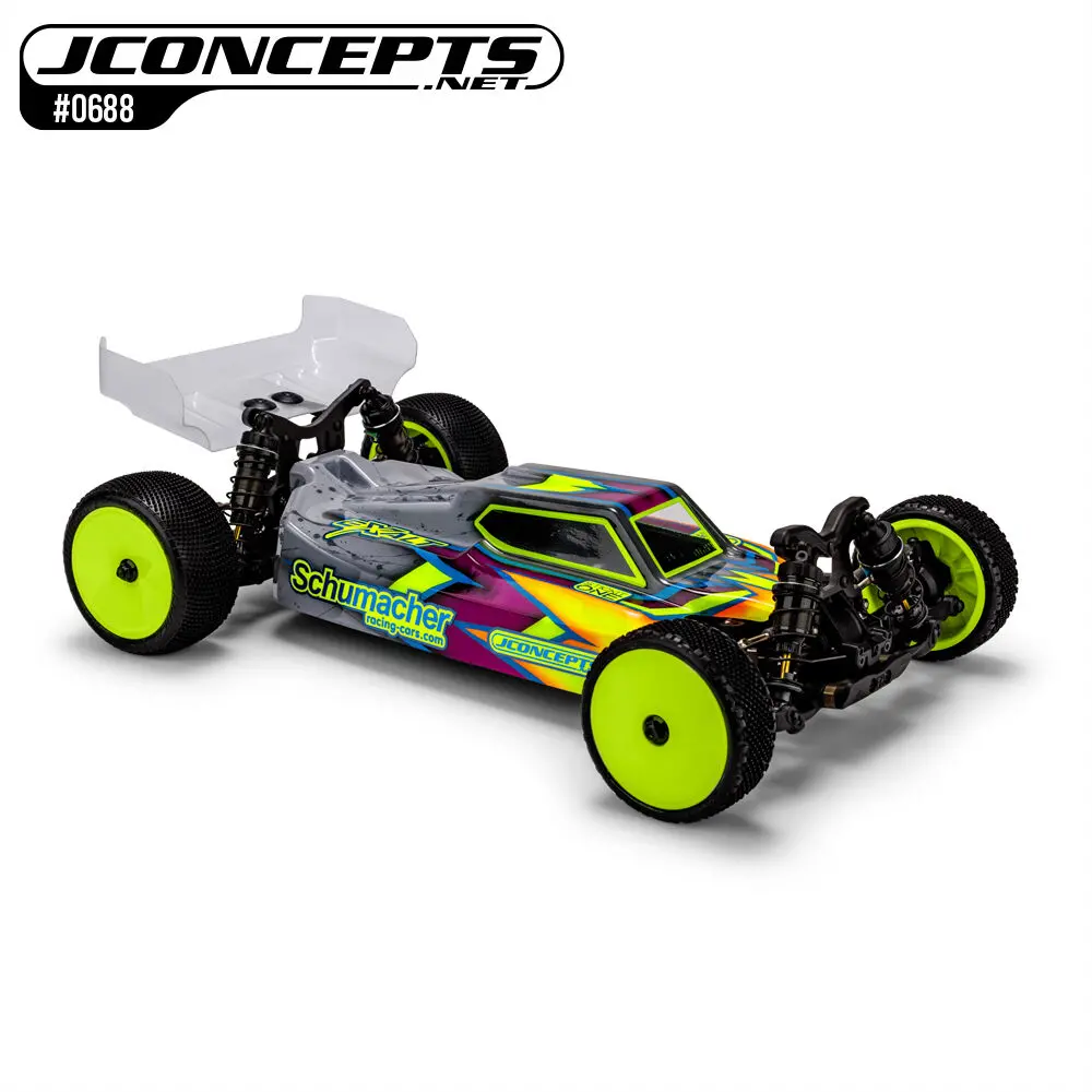S15 - Schumacher Cat Pb Body W/ Carpet | Turf | Dirt Wing - Lightweight 1