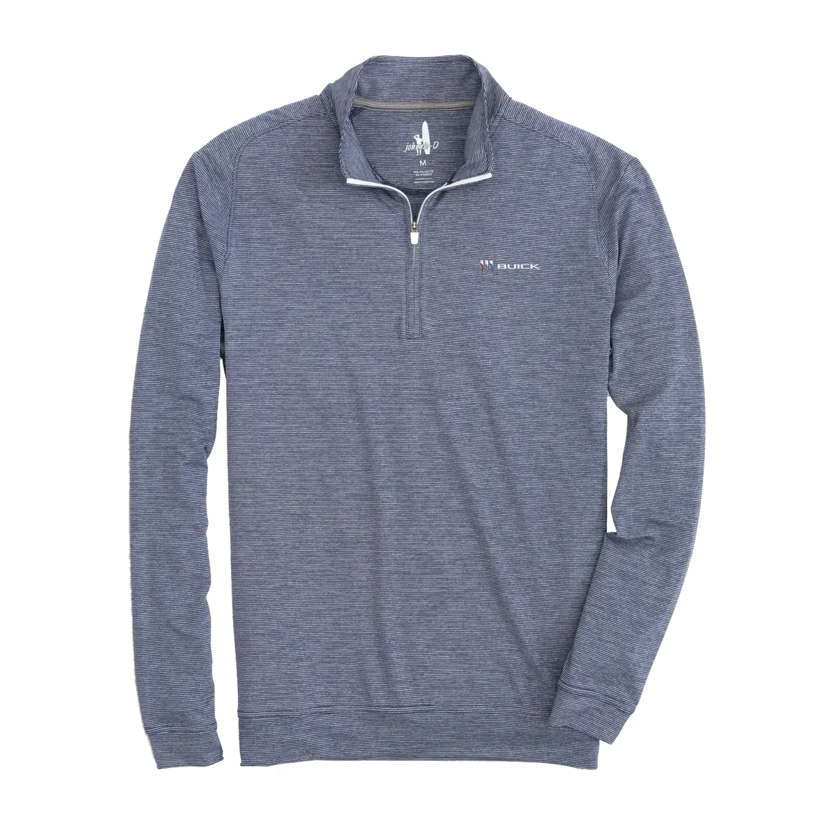Buick Mens Johnnie-O Striped Pullover 1