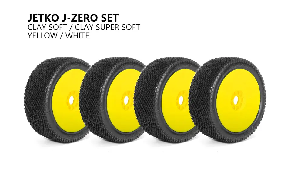 Jetko J-Zero 1/8 Buggy Clay Mounted Set 1