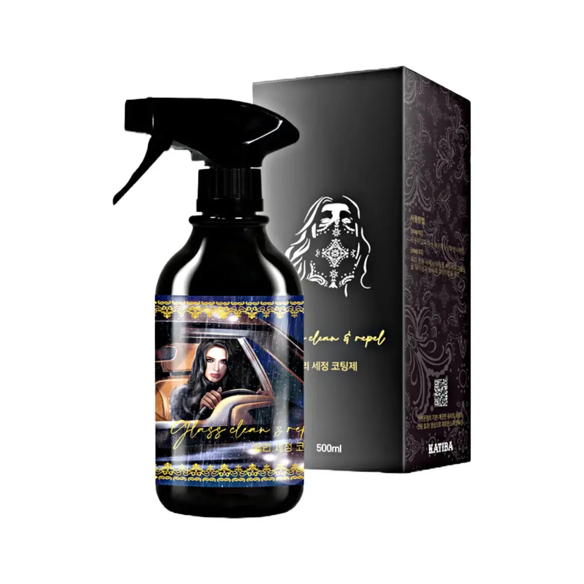 Katiba Glass Clean And Repel 500Ml 1