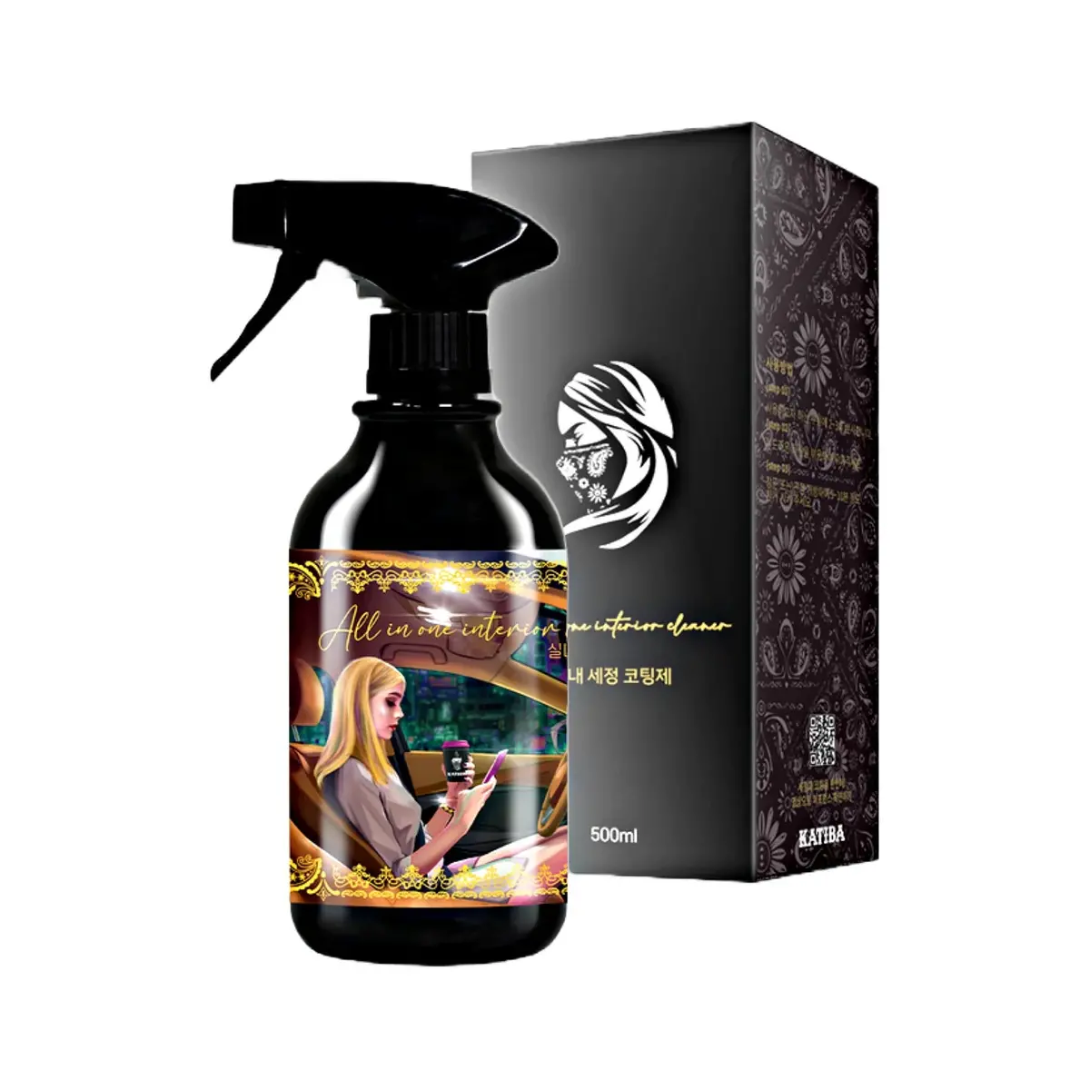 Katiba All In One Interior Cleaner 500Ml 1