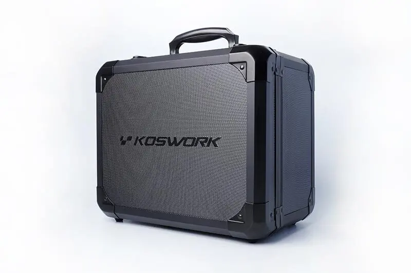 Mini Black V2 Aluminum Carry Case (W/Futaba 10Px/4Pm/7Px/7Pxr Foam) 1