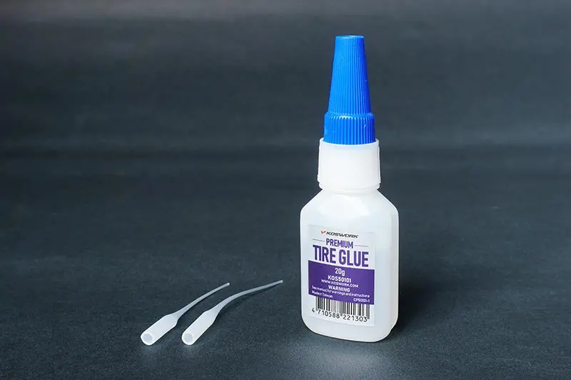Tire Glue 20G W/Pin Cap And Tips 1