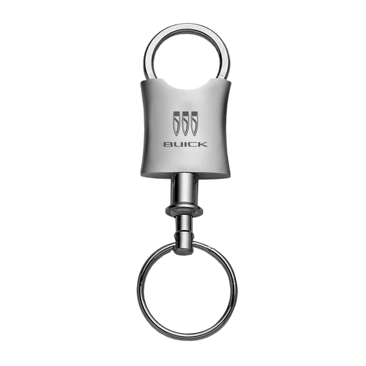 Buick Curved Ring Top Keychain 1