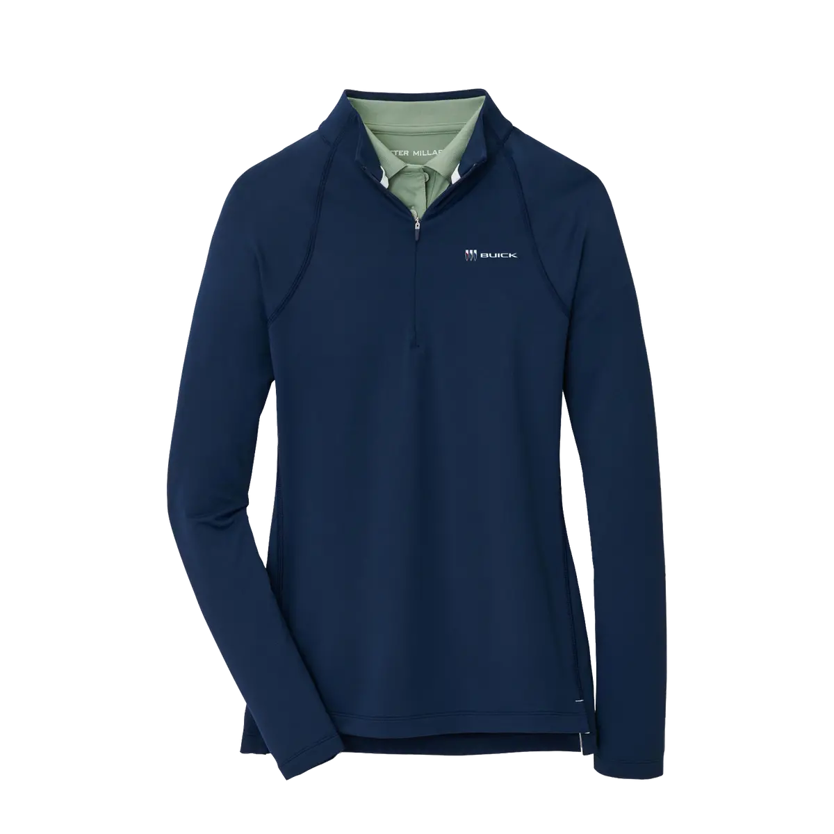 Buick Womens Peter Millar Quarter Zip 1