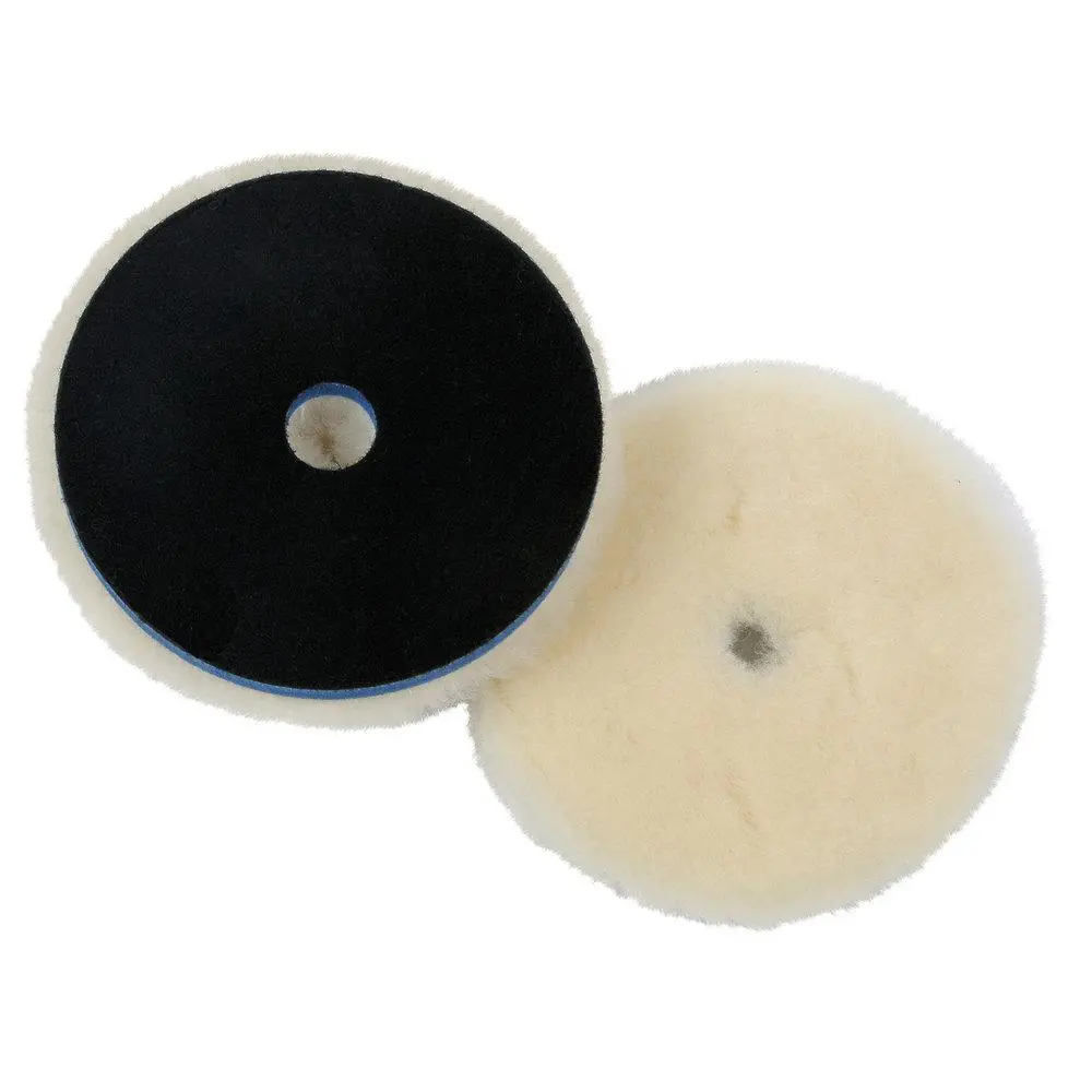 Lake Country 5.25" Low Lint Lambswool Pad W/ Foam Interface 1
