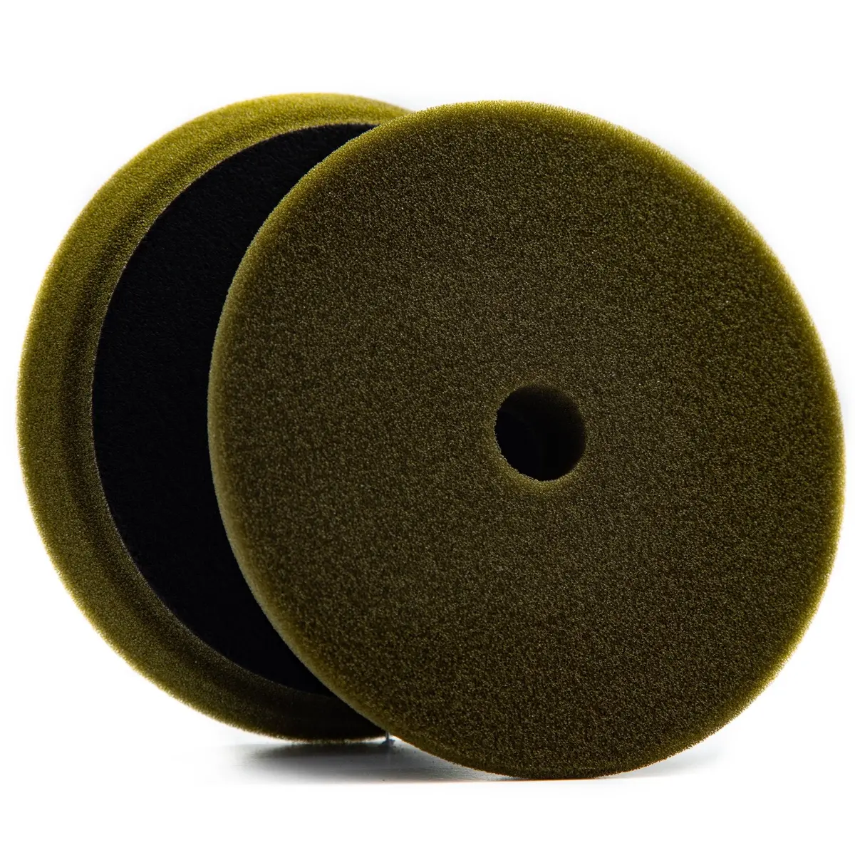 Lake Country Udos 5.5" Olive Medium Cutting Pad 1