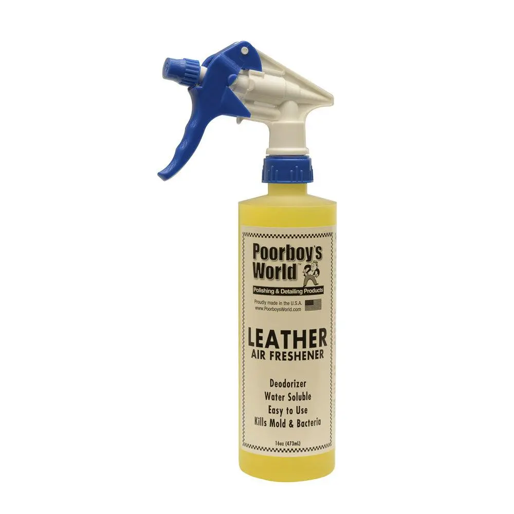 Poorboy's World Air Freshener/Deodorizer 16Oz (Leather Scent) 1