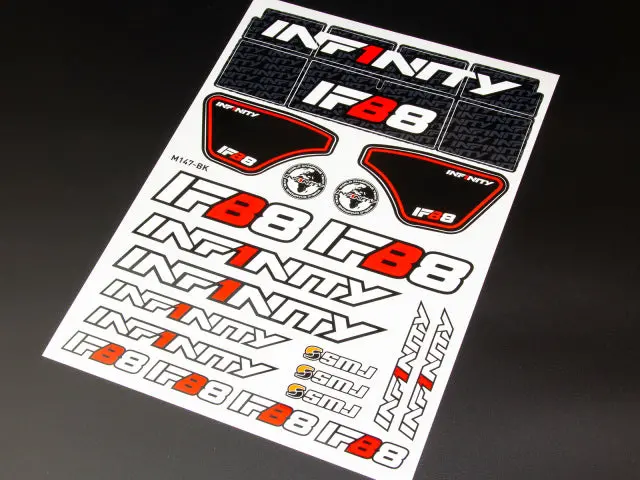 Ifb8 Decal Sheet (Black) <M147bk> 1