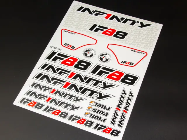 Ifb8 Decal Sheet (White) <M147wt> 1