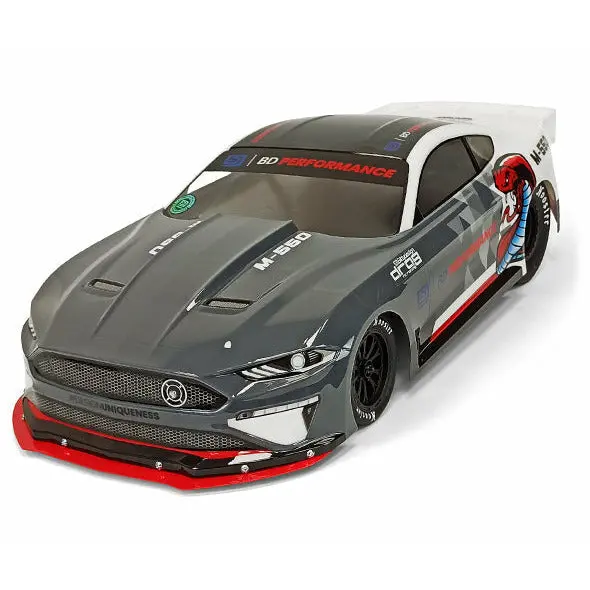 Bittydesign 1/10 M-550 No Prep Drag Racing Body (Clear) 1