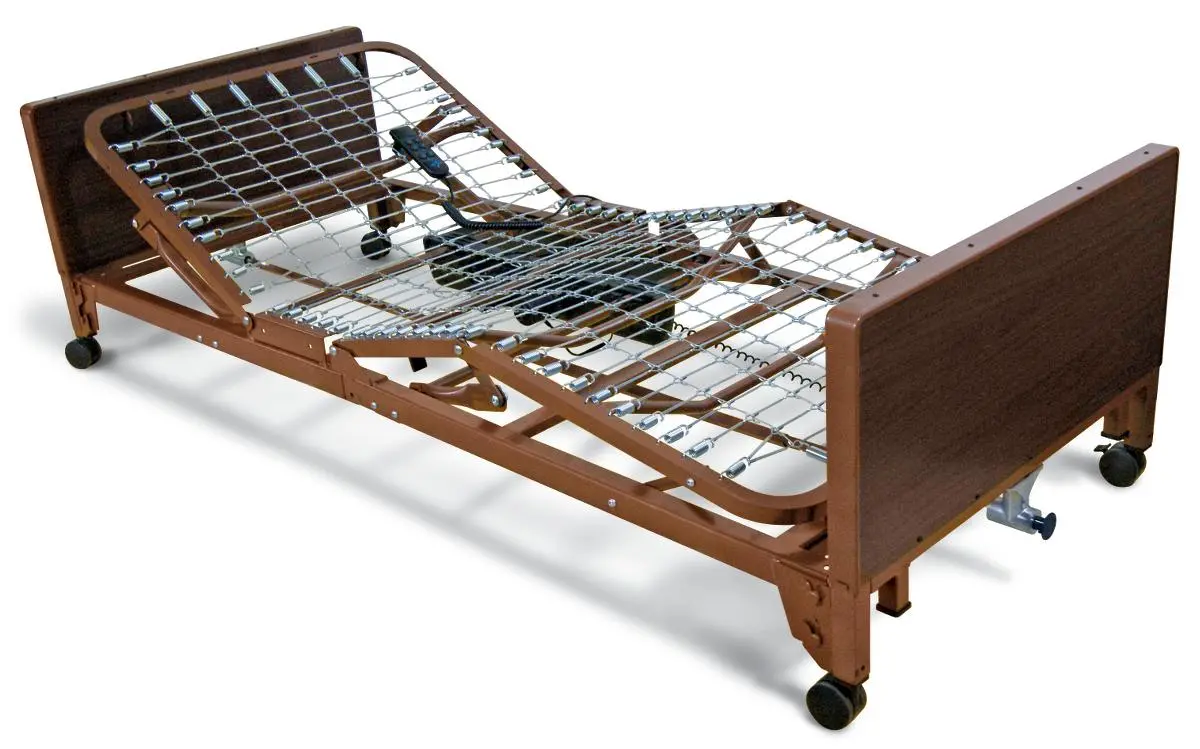 Basic Low Full-Electric Hospital Bed, 9.5"-22.5" Height Range 1