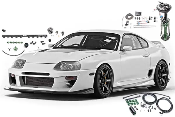 Radium Engineering Fuel Delivery System For Toyota Supra 1