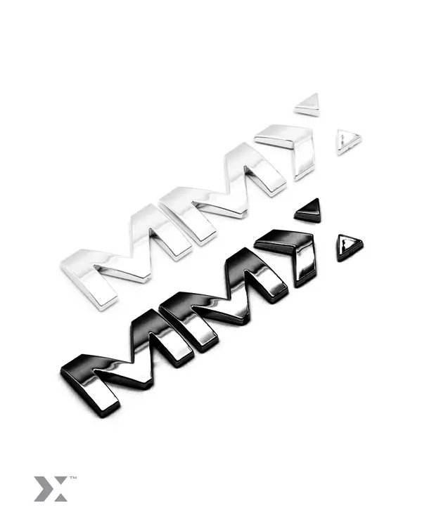 Mmx Vehicle Badge Black 1