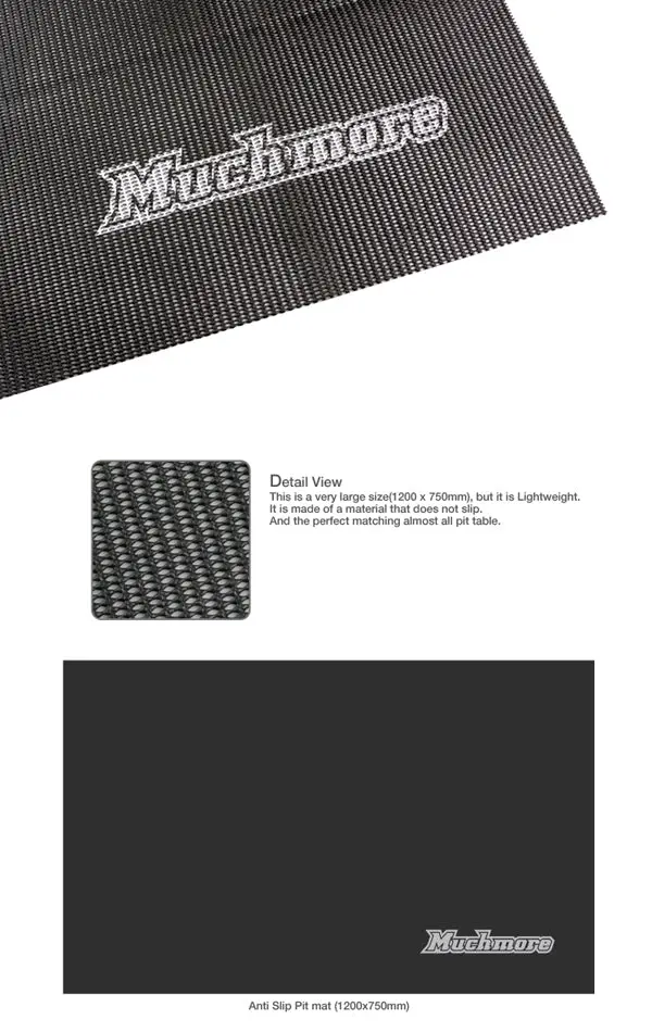 Muchmore Muchmore Anti Slip Pit Map 1200 X 750Mm 1