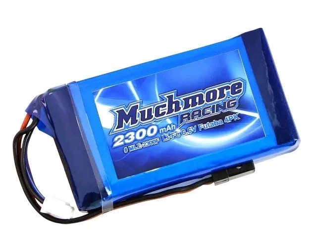 Impact Li-Fe Battery 2300Mah/6.6V 4C Tx For Futaba 4Pk 1