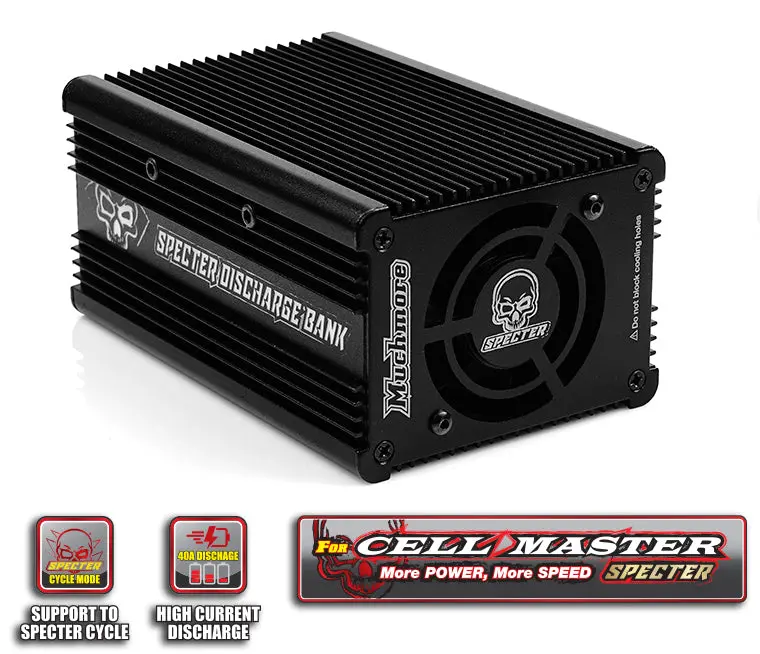 Much More Cell Master Specter Discharge Resist Bank  Mr-Mm-Cmspdb 1