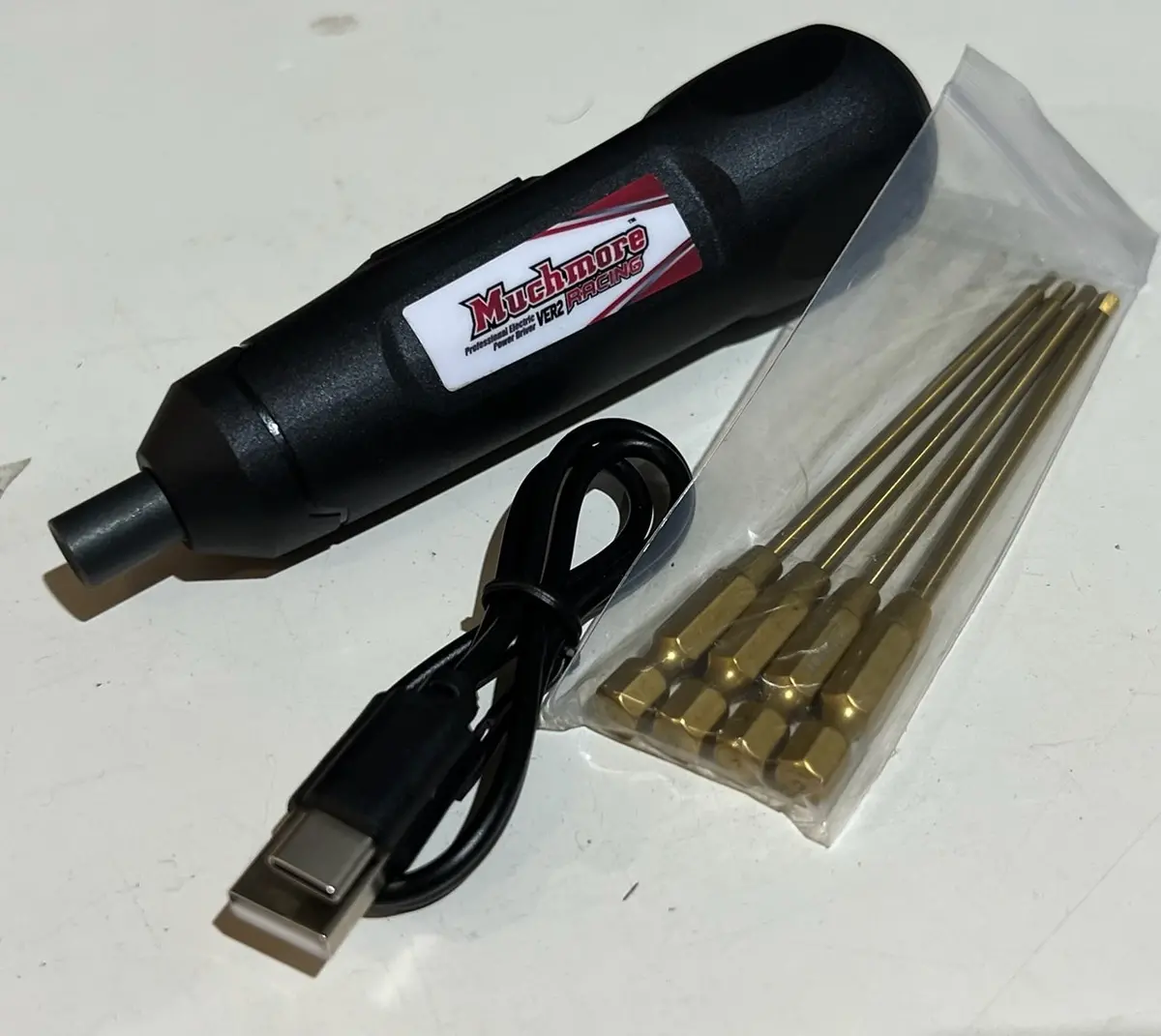 Muchmore Professional Electric Power Driver Ver.2 (With 1.5, 2.0, 2.5, 3.0Mm Hex Tips) 1