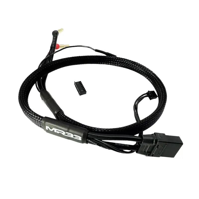 Mr33 2S Xt90 Charging Cable 600Mm (4/5Mm Dual Plug - Xh) - Black 1