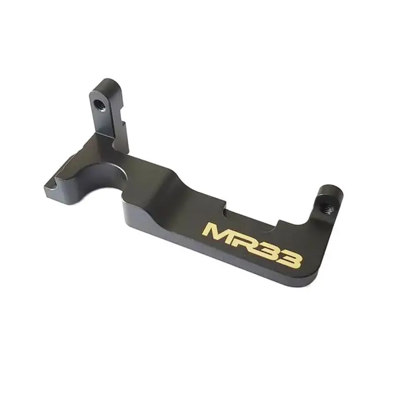Mr33 Lcg Servo Mount Mugen Mtc2 Brass 30G – Black Mr33-Mug-Lcgb 1