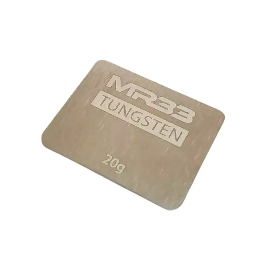 Mr33 Tungsten Weight 24X30x1,5Mm - 20G 1