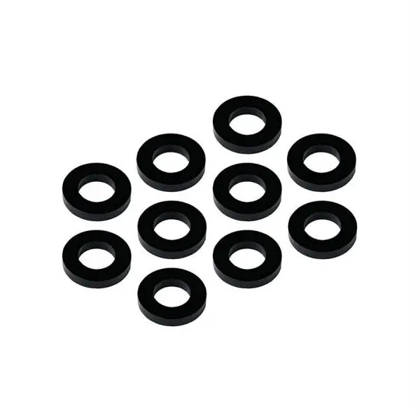 Mr33 Aluminum Shim 3.0 X 6.0 X 1.0Mm - Black (10 Pcs) Mr33-As-Bk-10 1