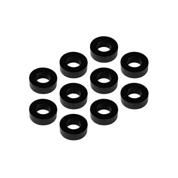 Mr33 Aluminum Shim 3.0 X 6.0 X 2.0Mm - Black (10 Pcs)  Mr33-As-Bk-20 1