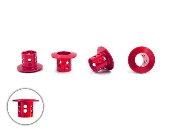 Mr33 Alum. Lightweight Body Height Adjuster 4Pcs. Red 1
