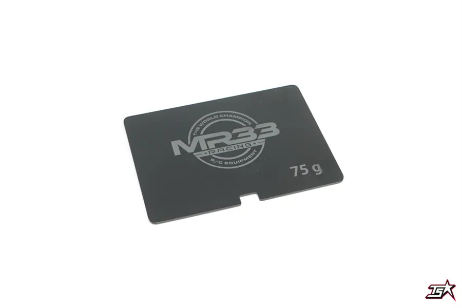 Mr33 75G Steel Battery Weight 1.5Mm Black  Mr33-Stw-75G 1