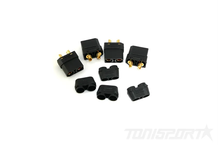 Mr33 Xt90 Female Connector (4Pcs) Mr33-Xt90-Fc 1