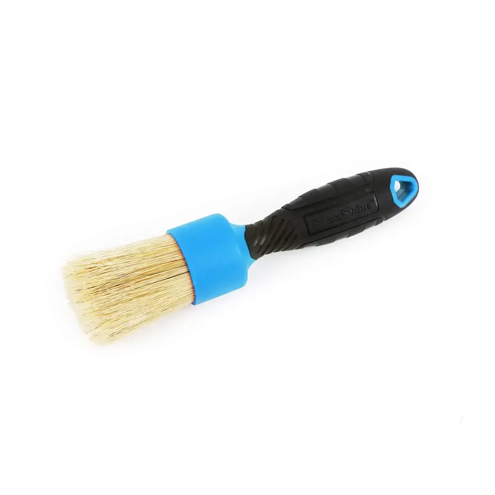 Maxshine Natural Boar’S Hair Detailing Stubby Brush 1