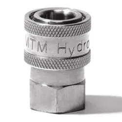 Mtm Hydro Stainless Steel Quick Connect Coupler 1/4 Ftp 24.0061 1