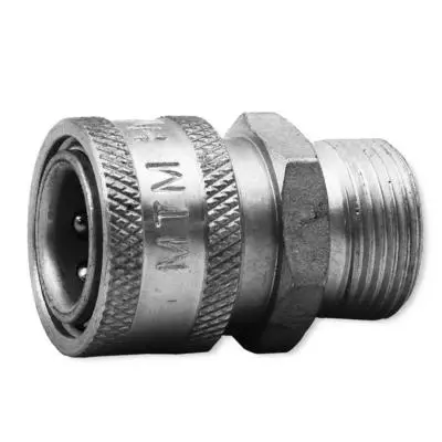 Mtm Hydro M22 14Mm X 3/8Th Stainless Qc Coupler 24.5021 1