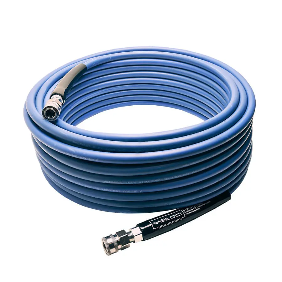 Mtm Kobrajet Smooth Blue 4,000 Psi With Ss Qc’S 4