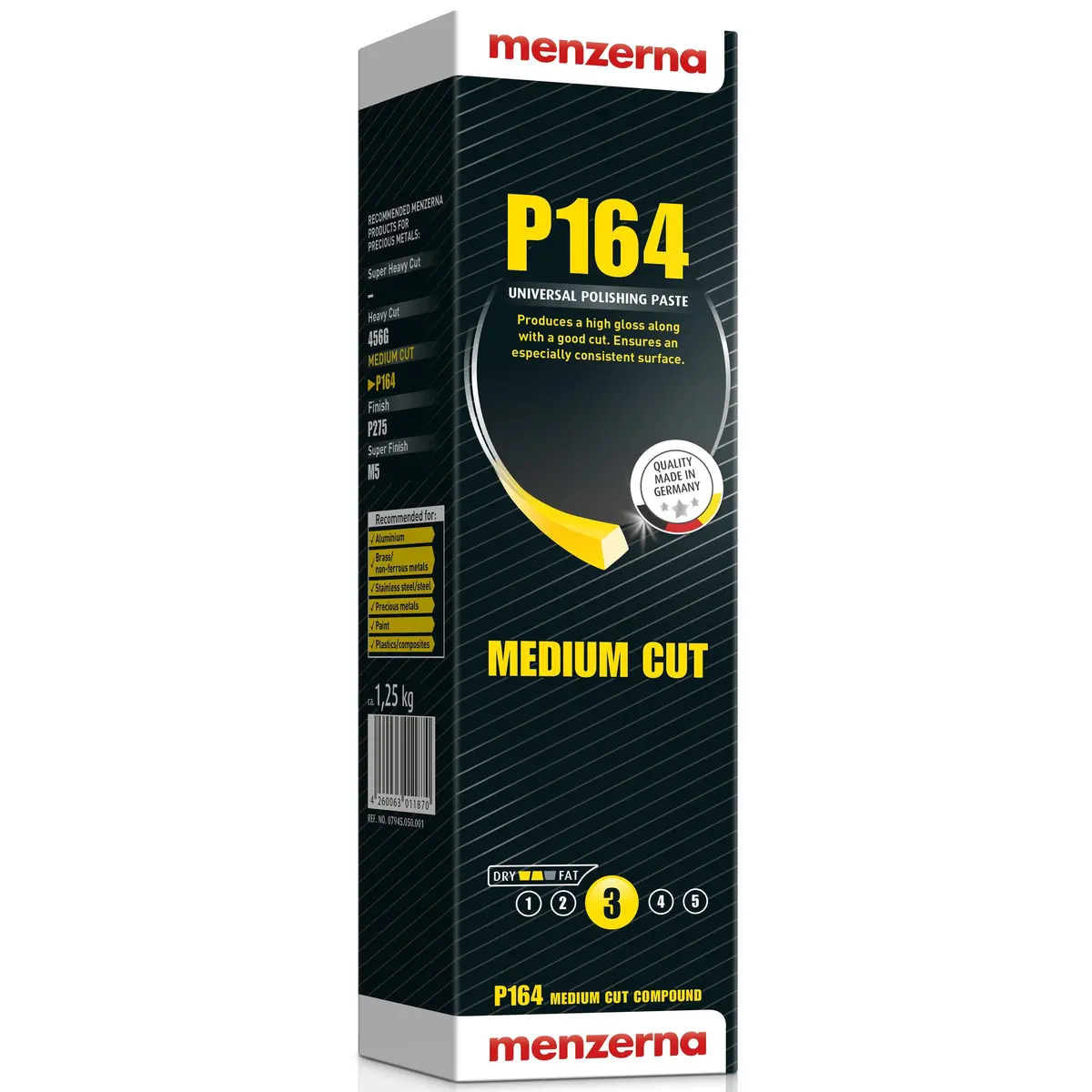 Menzerna P164 Precious Metal Medium Cut 1