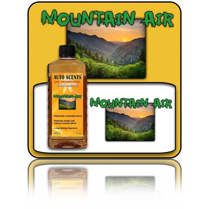 Autoscent Mountain Air Air Freshener Concentrate 8Oz 1