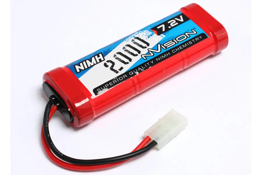 Nvision Nimh 2000 7,2V Stick W/Tamiya Plug 14 Awg 1