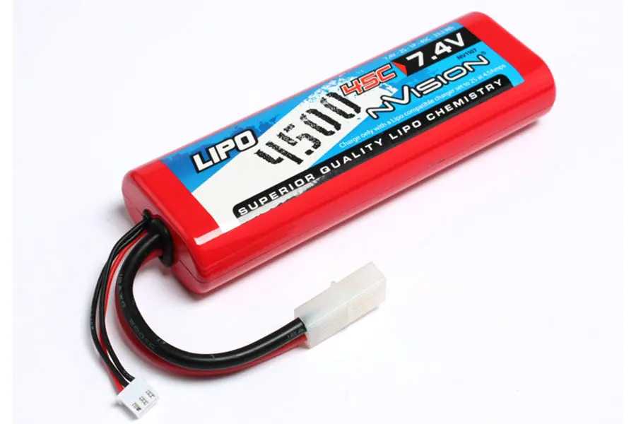 Nvision Sport Lipo 4500 45C 7.4V 2S Tamiya 1