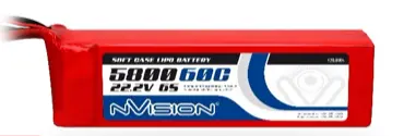 Lipo 5800Mah 6S 22.2V 60C (Xt90 Plug) Nvo1914 1