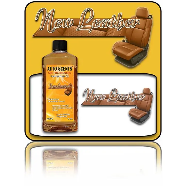 Autoscent New Leather Air Freshener Concentrate 8Oz 1