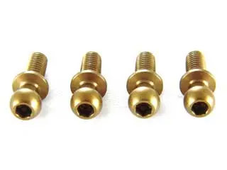 Xenon Opt-0096 Vssα Coated Rod End Ball (4.3 X 12.7Mm) 4 Pieces 1
