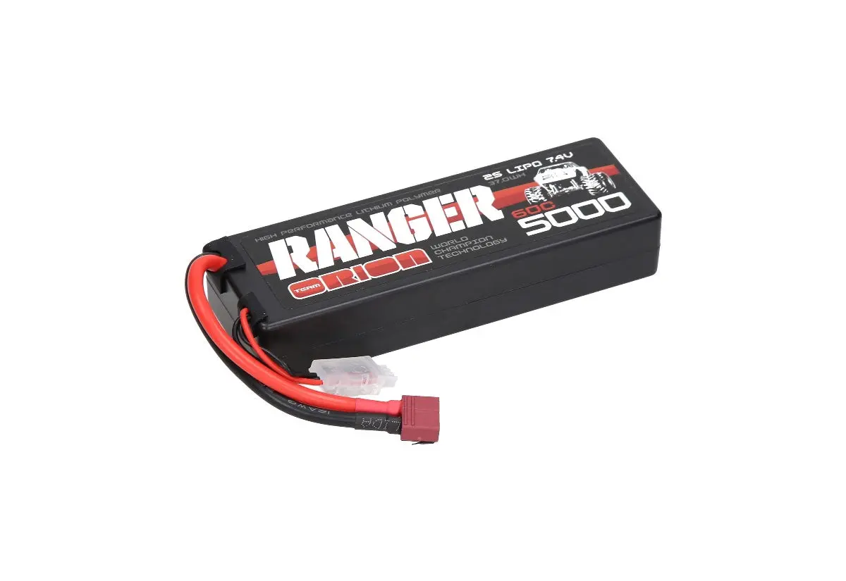 Team Orion 2S 60C Ranger Lipo Battery (7.4V/5000Mah) T-Plug 1