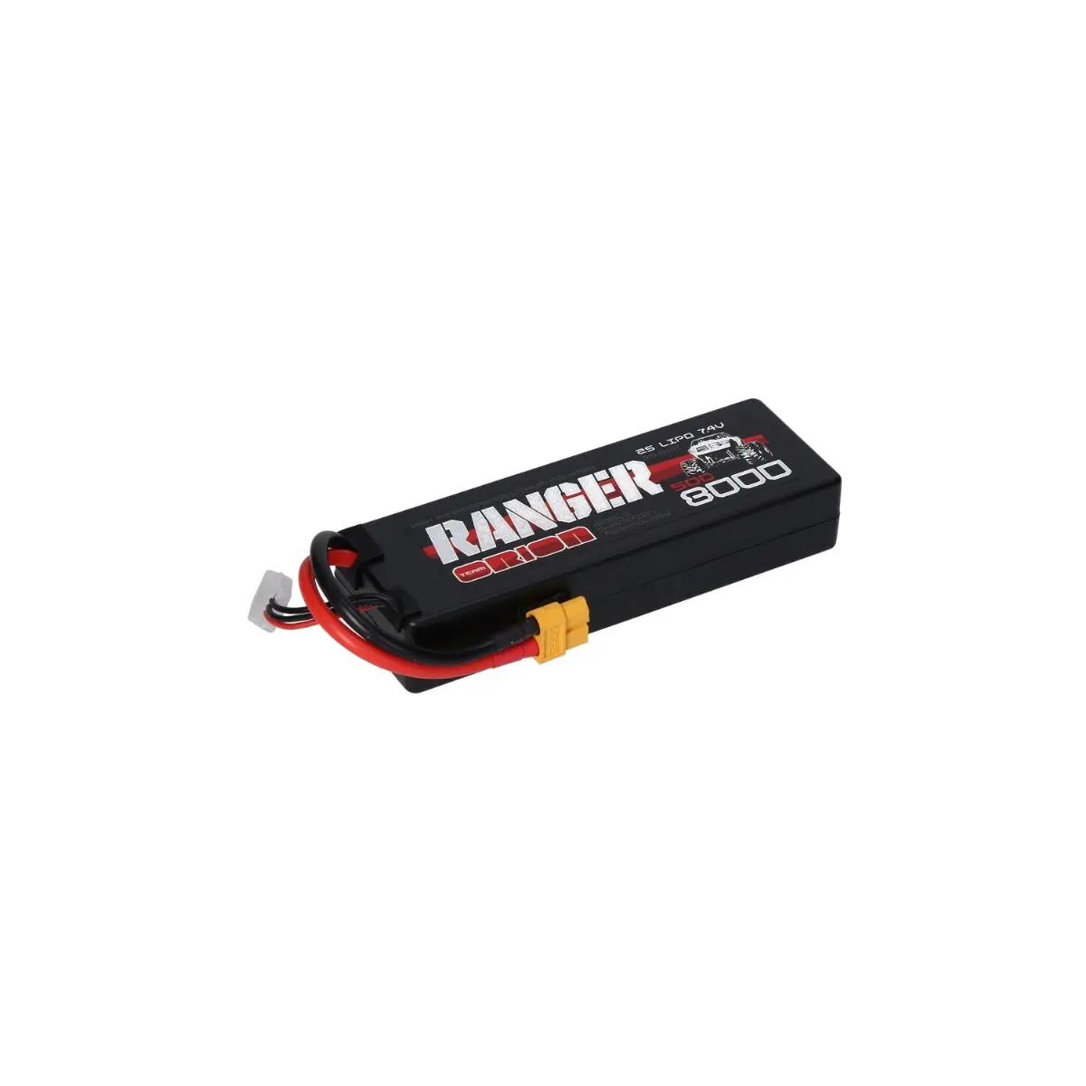 2S 50C Ranger Lipo Battery (7.4V/8000Mah) Xt60 Plug Ori14330 1