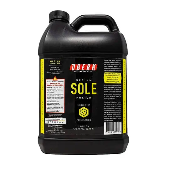 Oberk Sole One Step Medium Polish 3