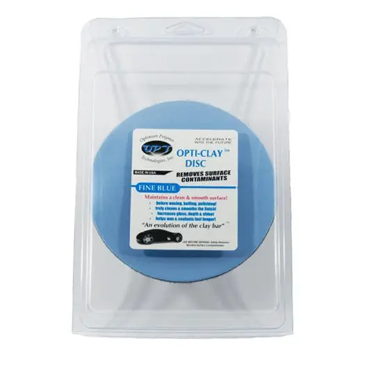 Optimum Opti-Clay Disc Blue Light 6" 1