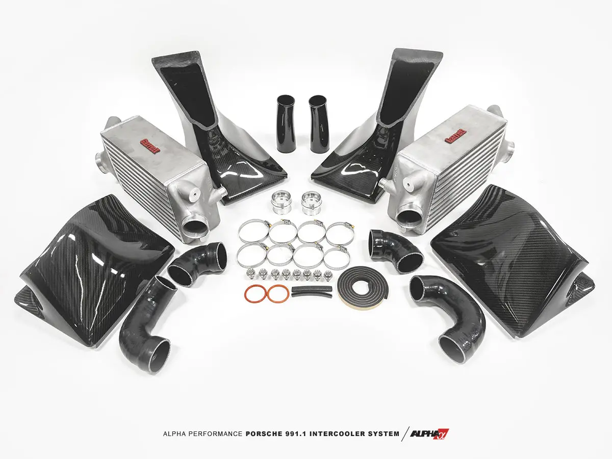 Alpha Performance Porsche 991.1 Turbo / Turbo S Intercooler System 1