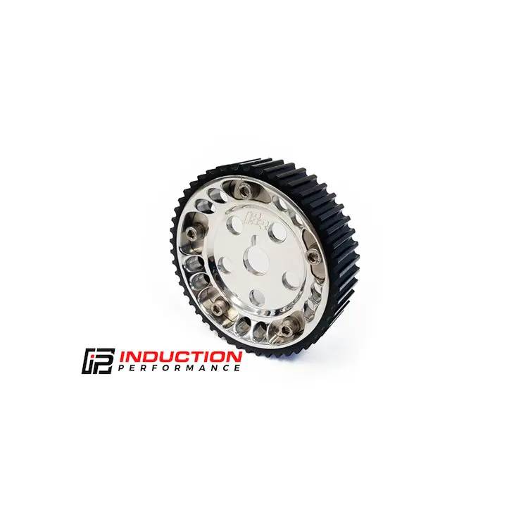 Phr - Polished Finish Powerhouse Racing Billet Adjustable Locking Cam Gear For Toyota Supra 2Jz 1