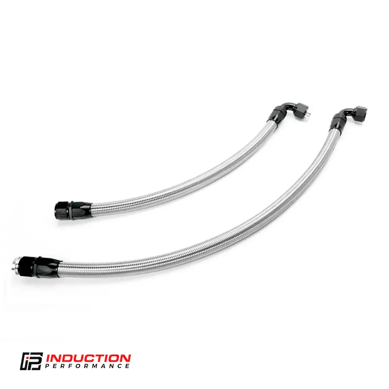 Phr - Powerhouse Racing -12An Breather Lines - Oem Valve Covers To Xtm Breather Tank - Left Hand Drive Toyota Supra 1