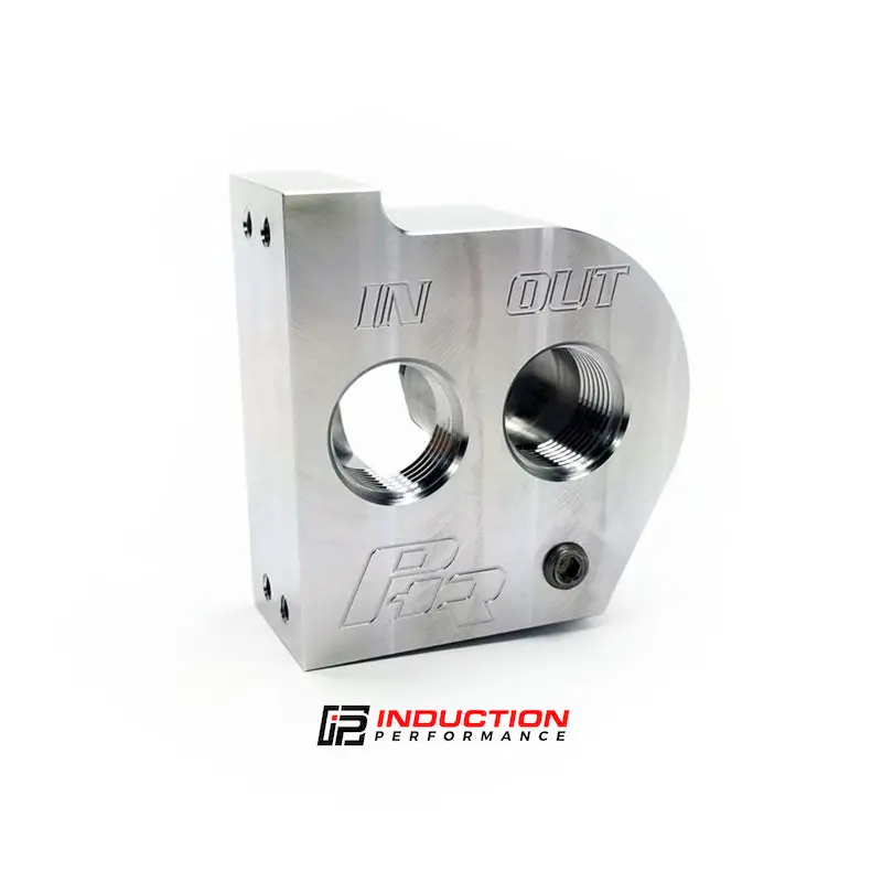 Phr - Powerhouse Racing Billet Oil Filter Mount -12An Orb Ports 1